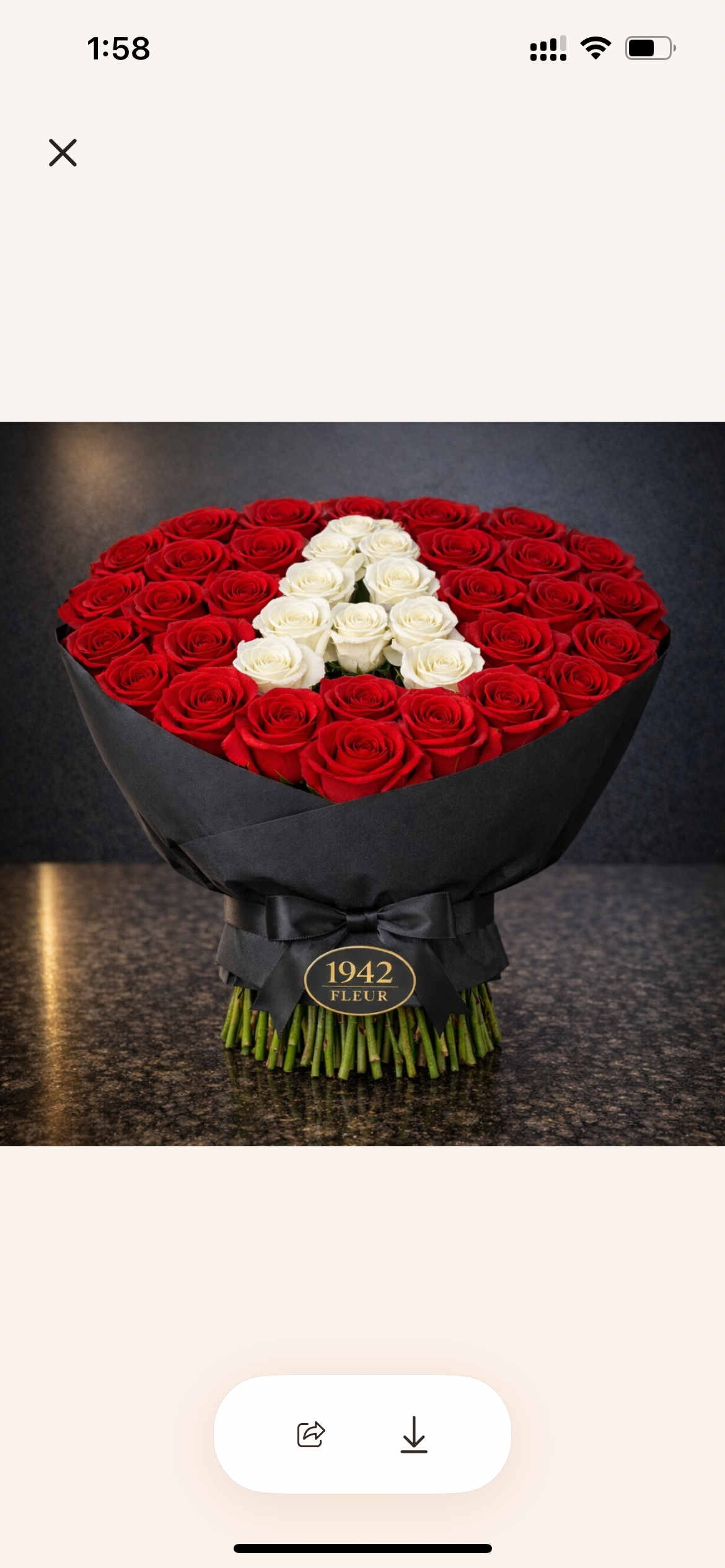 Initial Eternity Bouquet